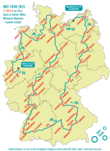MUT-TOUR 2025 Strecken